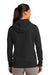 Sport-Tek LST254 Womens Fleece Hooded Sweatshirt Hoodie Black Back