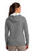 Sport-Tek LST254 Womens Fleece Hooded Sweatshirt Hoodie Heather Vintage Grey Back