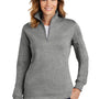 Sport-Tek Womens Shrink Resistant Fleece Hooded Sweatshirt Hoodie - Heather Vintage Grey