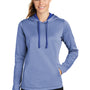 Sport-Tek Womens Heather Sport-Wick Moisture Wicking Fleece Hooded Sweatshirt Hoodie - Heather True Royal Blue
