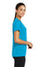 Sport-Tek LST320 Womens Tough Moisture Wicking Short Sleeve Crewneck T-Shirt Atomic Blue Side
