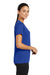 Sport-Tek LST320 Womens Tough Moisture Wicking Short Sleeve Crewneck T-Shirt Royal Blue Side