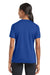 Sport-Tek LST340 Womens RacerMesh Moisture Wicking Short Sleeve V-Neck T-Shirt Royal Blue Back