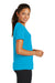 Sport-Tek LST350 Womens Competitor Moisture Wicking Short Sleeve Crewneck T-Shirt Atomic Blue Side