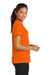 Sport-Tek LST350 Womens Competitor Moisture Wicking Short Sleeve Crewneck T-Shirt Orange Side