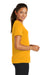 Sport-Tek LST350 Womens Competitor Moisture Wicking Short Sleeve Crewneck T-Shirt Gold Side