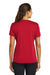 Sport-Tek LST350 Womens Competitor Moisture Wicking Short Sleeve Crewneck T-Shirt Red Back
