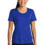 Sport-Tek Womens Competitor Moisture Wicking Short Sleeve Crewneck T-Shirt - True Royal Blue