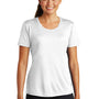 Sport-Tek Womens Competitor Moisture Wicking Short Sleeve Crewneck T-Shirt - White