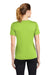 Sport-Tek LST353 Womens Competitor Moisture Wicking Short Sleeve V-Neck T-Shirt Lime Green Back