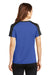 Sport-Tek LST354 Womens Competitor Moisture Wicking Short Sleeve V-Neck T-Shirt Royal Blue/Black Back