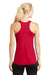 Sport-Tek LST356 Womens Competitor Moisture Wicking Tank Top Red Back