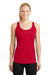 Sport-Tek LST356 Womens Competitor Moisture Wicking Tank Top Red Front