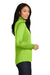 Sport-Tek LST357 Womens Competitor Moisture Wicking 1/4 Zip Sweatshirt Lime Green Side