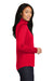 Sport-Tek LST357 Womens Competitor Moisture Wicking 1/4 Zip Sweatshirt Red Side