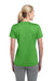 Sport-Tek LST360 Womens Contender Heather Moisture Wicking Short Sleeve Crewneck T-Shirt Turf Green Back