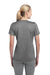 Sport-Tek LST360 Womens Contender Heather Moisture Wicking Short Sleeve Crewneck T-Shirt Vintage Grey Back