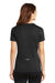 Sport-Tek LST380 Womens Elevate Moisture Wicking Short Sleeve Scoop Neck T-Shirt Black Back