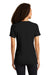 Sport-Tek LST400 Womens Moisture Wicking Short Sleeve Scoop Neck T-Shirt Black Back