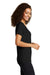 Sport-Tek LST400 Womens Moisture Wicking Short Sleeve Scoop Neck T-Shirt Black Side