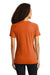 Sport-Tek LST400 Womens Moisture Wicking Short Sleeve Scoop Neck T-Shirt Heather Orange Back