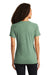 Sport-Tek LST400 Womens Moisture Wicking Short Sleeve Scoop Neck T-Shirt Heather Forest Green Back