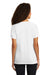 Sport-Tek LST400 Womens Moisture Wicking Short Sleeve Scoop Neck T-Shirt White Back