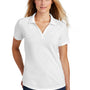 Sport-Tek Womens Moisture Wicking Short Sleeve Polo Shirt - White