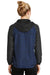 Sport-Tek LST40 Womens Wind & Water Resistant Full Zip Hooded Jacket Royal Blue Back