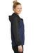 Sport-Tek LST40 Womens Wind & Water Resistant Full Zip Hooded Jacket Royal Blue Side