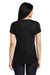 Sport-Tek LST450 Womens Competitor Moisture Wicking Short Sleeve Scoop Neck T-Shirt Black Back