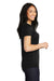 Sport-Tek LST450 Womens Competitor Moisture Wicking Short Sleeve Scoop Neck T-Shirt Black Side