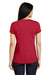 Sport-Tek LST450 Womens Competitor Moisture Wicking Short Sleeve Scoop Neck T-Shirt Red Back
