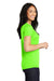 Sport-Tek LST450 Womens Competitor Moisture Wicking Short Sleeve Scoop Neck T-Shirt Neon Green Side