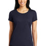 Sport-Tek Womens Competitor Moisture Wicking Short Sleeve Scoop Neck T-Shirt - True Navy Blue
