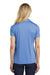Sport-Tek LST550 Womens Competitor Moisture Wicking Short Sleeve Polo Shirt Carolina Blue Back