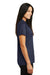 Sport-Tek LST630 Womens Tough Moisture Wicking Short Sleeve Polo Shirt Navy Blue Side