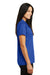 Sport-Tek LST630 Womens Tough Moisture Wicking Short Sleeve Polo Shirt Royal Blue Side