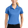 Sport-Tek Womens Sport-Wick Moisture Wicking Short Sleeve Polo Shirt - Blue Lake