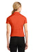 Sport-Tek LST650 Womens Sport-Wick Moisture Wicking Short Sleeve Polo Shirt Orange Back