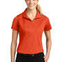 Sport-Tek Womens Sport-Wick Moisture Wicking Short Sleeve Polo Shirt - Deep Orange