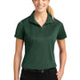 Sport-Tek Womens Sport-Wick Moisture Wicking Short Sleeve Polo Shirt - Forest Green