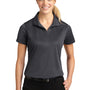 Sport-Tek Womens Sport-Wick Moisture Wicking Short Sleeve Polo Shirt - Iron Grey