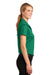 Sport-Tek LST650 Womens Sport-Wick Moisture Wicking Short Sleeve Polo Shirt Kelly Green Side