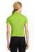 Sport-Tek LST650 Womens Sport-Wick Moisture Wicking Short Sleeve Polo Shirt Lime Green Back