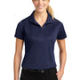 Sport-Tek Womens Sport-Wick Moisture Wicking Short Sleeve Polo Shirt - True Navy Blue