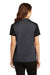 Sport-Tek LST652 Womens Sport-Wick Moisture Wicking Short Sleeve Polo Shirt Iron Grey/Black Back