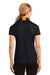 Sport-Tek LST655 Womens Sport-Wick Moisture Wicking Short Sleeve Polo Shirt Black/Gold Back