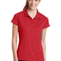 Sport-Tek Womens Sport-Wick Moisture Wicking Short Sleeve Polo Shirt - True Red - Closeout