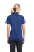 Sport-Tek LST685 Womens Micro-Mesh Moisture Wicking Short Sleeve Polo Shirt Royal Blue Back